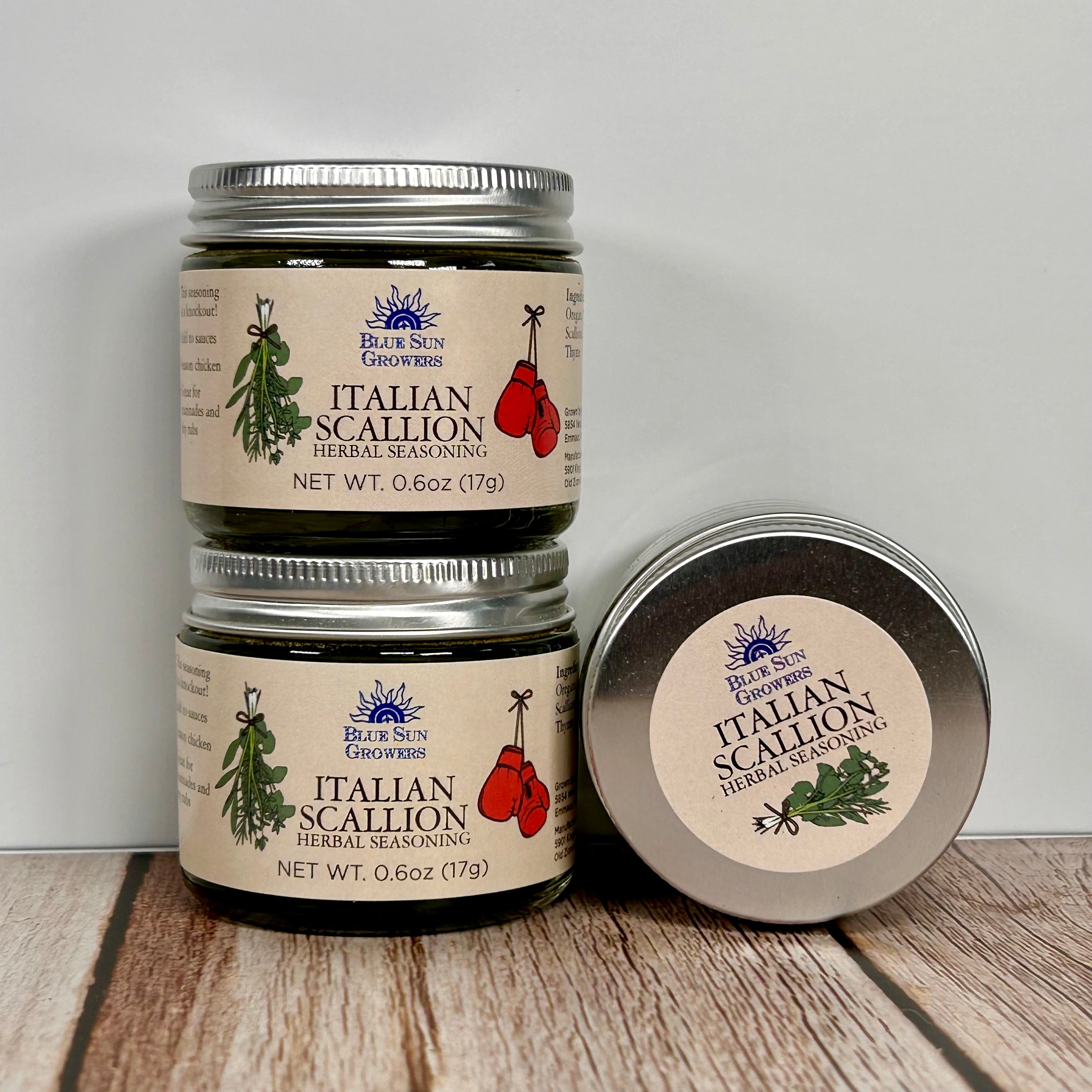 Italian Scallion Seasoning – Blue Sun Growers
